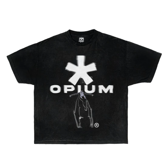 Opium Angel Streetwear Tee Cotton True To Size Unisex Short Sleeve Shirt
